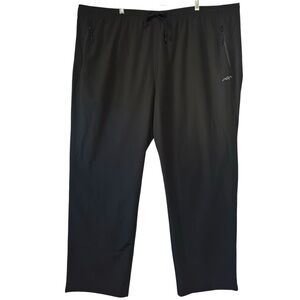 Trailside supply co black golf lounge pants 3XL elastic drawstring waist pocket
